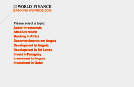 banking-awards-2012.worldfinance.com
