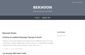 bekhoon.com