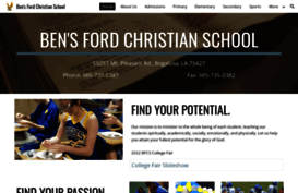 bensfordchristianschool.org