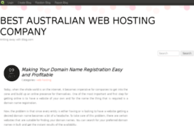 bestaustralianwebhostingcompany.blog.com