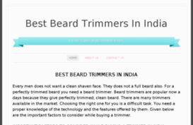bestbeardtrimmersindia.com