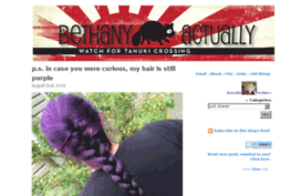 bethanyactually.com
