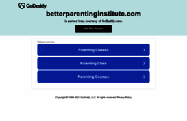 betterparentinginstitute.com