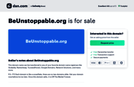 beunstoppable.org