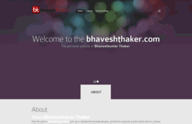 bhaveshthaker.com