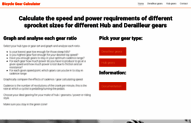 bicyclecalculator.co.uk