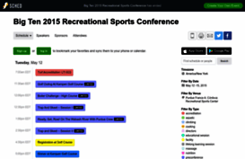 bigtenrecreationalsportscon2015.sched.org