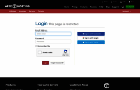 billing.apexminecrafthosting.com