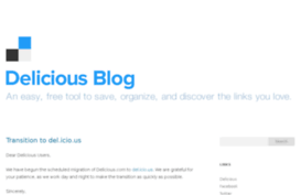 blog.delicious.com