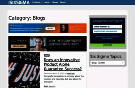 blogs.isixsigma.com
