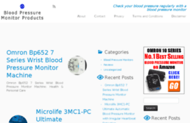 bloodpressuremonitorproducts.com