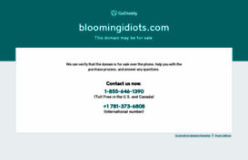 bloomingidiots.com