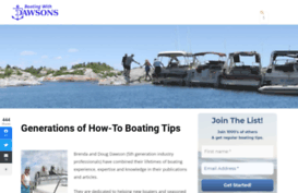 boatingwithdawsons.com
