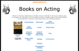 booksonacting.com