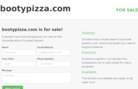 bootypizza.com