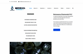 botswanadiamonds.co.uk