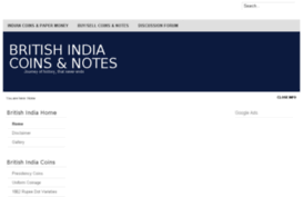 britishnotes.indian-coins.com