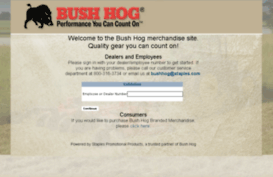 bushhog.corpmerchandise.com