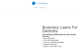 businessloansfordentists.com