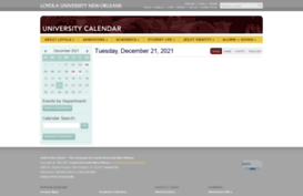 calendar.loyno.edu