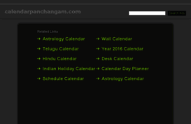 calendarpanchangam.com