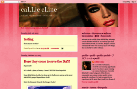calliecline.blogspot.com