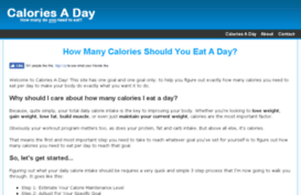 caloriesaday.com
