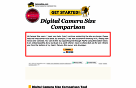 camerasize.com