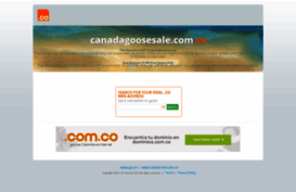 canadagoosesale.com.co