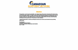 canadianinvestmentnetwork.com