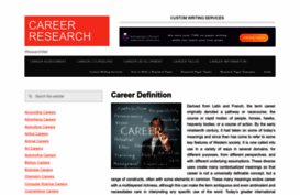 career.iresearchnet.com