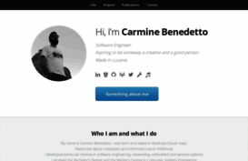 carminebenedetto.net