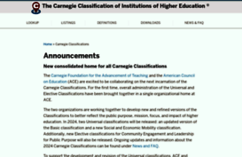 carnegieclassifications.iu.edu
