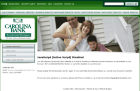 carolinabank1.mortgagewebcenter.com