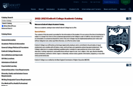 catalog.endicott.edu