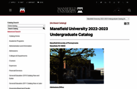 catalog.mansfield.edu