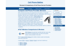 cellphonebattles.com