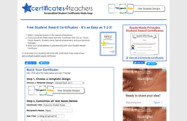 certificates4teachers.com