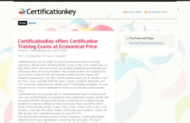 certificationkey.wordpress.com