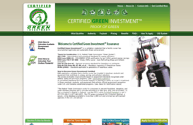 certifiedgreeninvestment.com