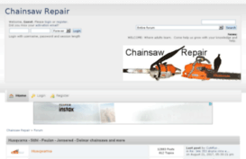 chainsawrepair.createaforum.com