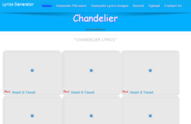 chandelierlyrics.com