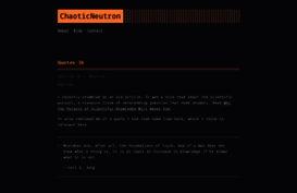 chaoticneutron.com