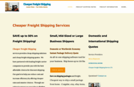 cheaperfreightshipping.com