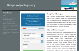 cheaptravelpackages.org
