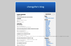 chengyihe.wordpress.com
