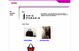 chic-paradis.diytrade.com