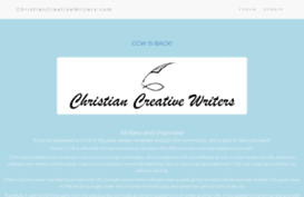 christiancreativewriters.com