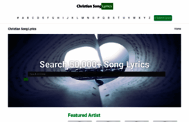 christiansong-lyrics.com
