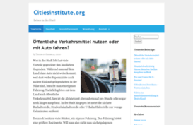 citiesinstitute.org